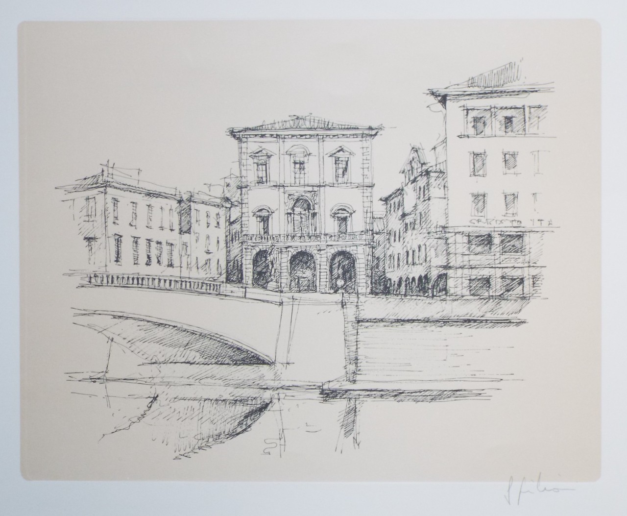 Photolithograph - Piazza Garibaldi e Palazzo del Casino de' Nobili
Palazzo del Grand Hotel