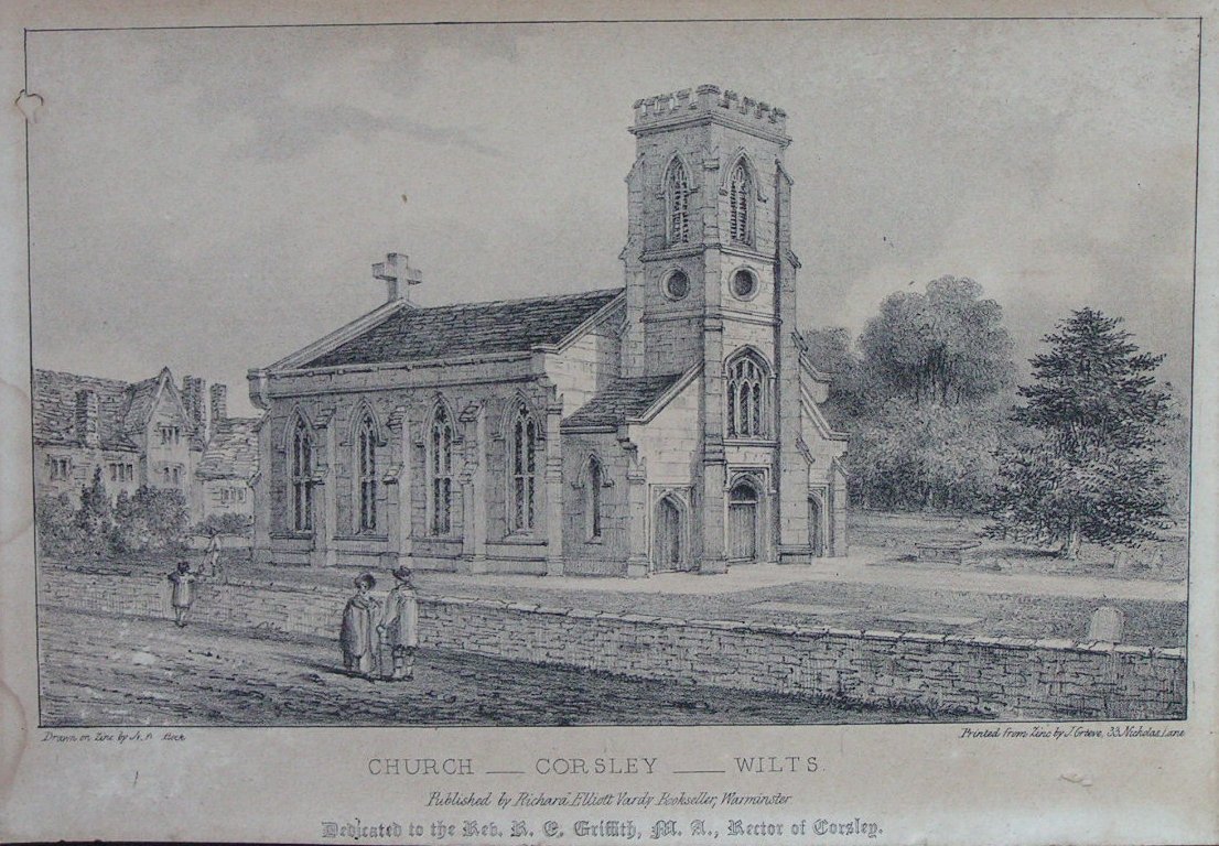 Zincograph - Church Corsley Wilts - Grier