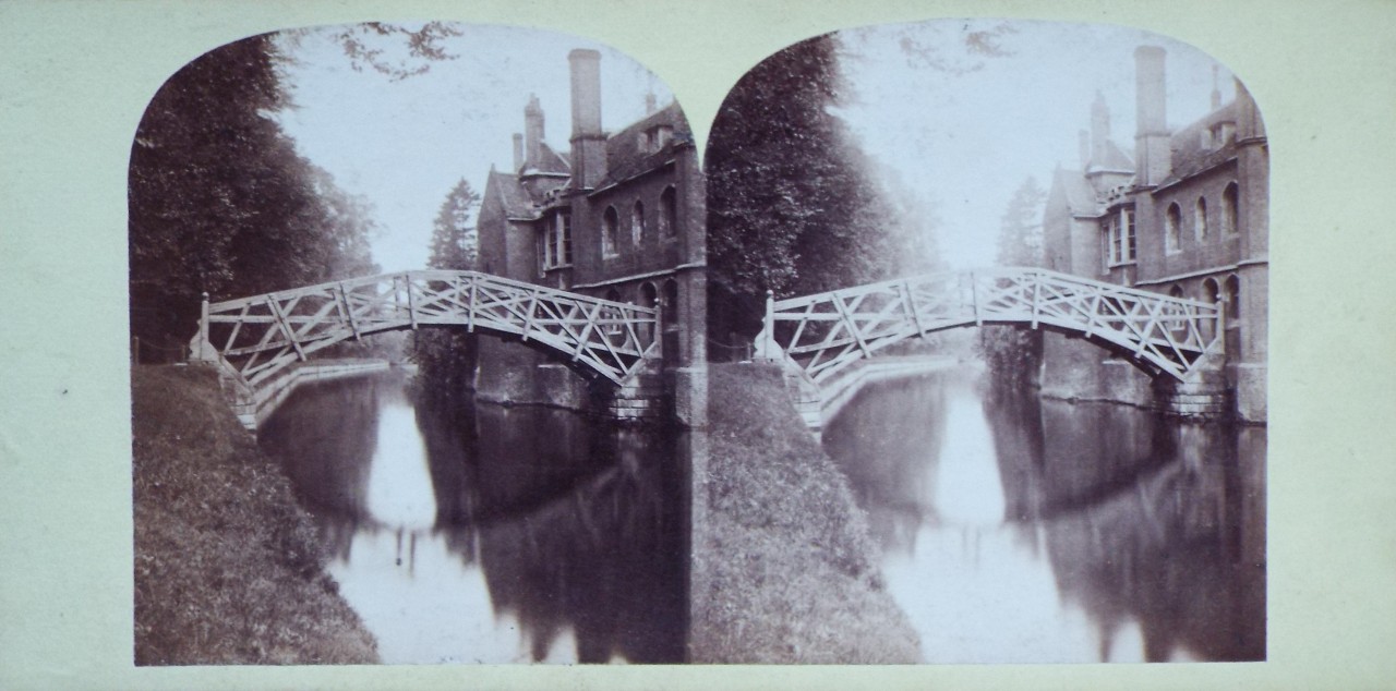 Photograph - Queens' College Mathematical Bridge