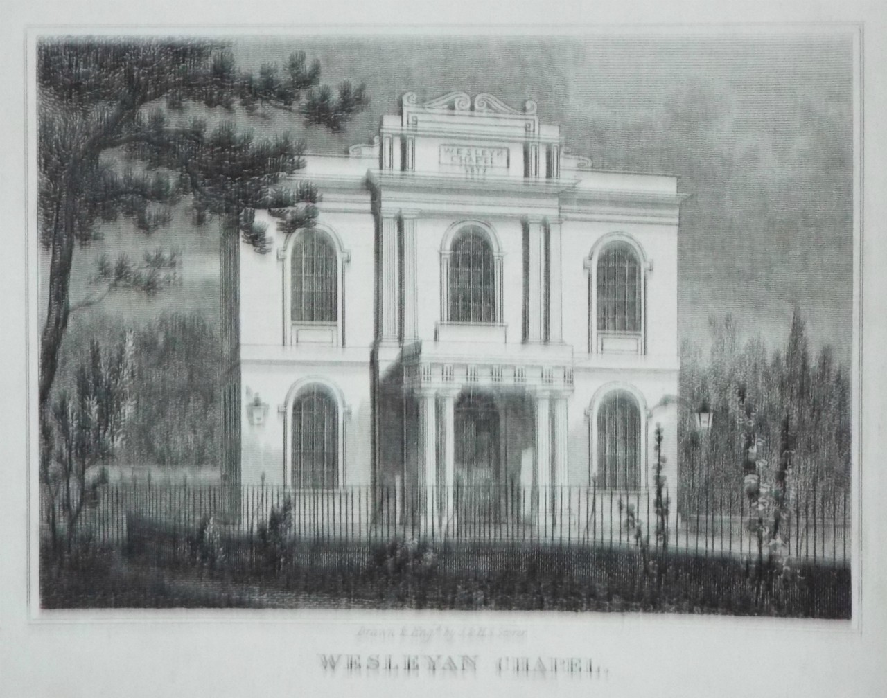 Print - Wesleyan Chapel - Storer
