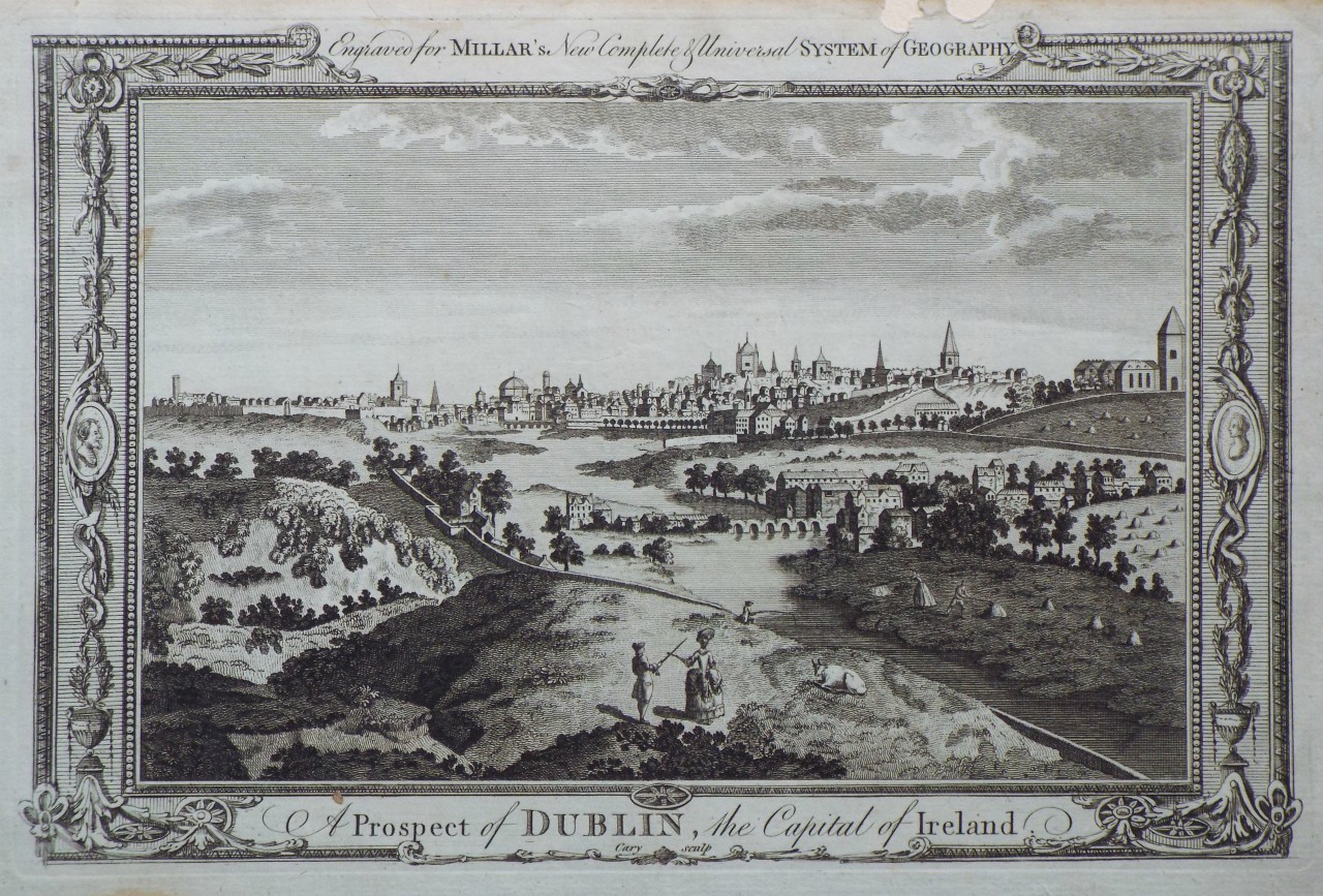Print - A Prospect of Dublin, the Capital of Ireland. - 