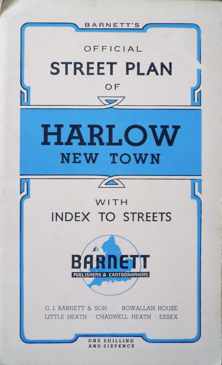 Map of Harlow - Harlow