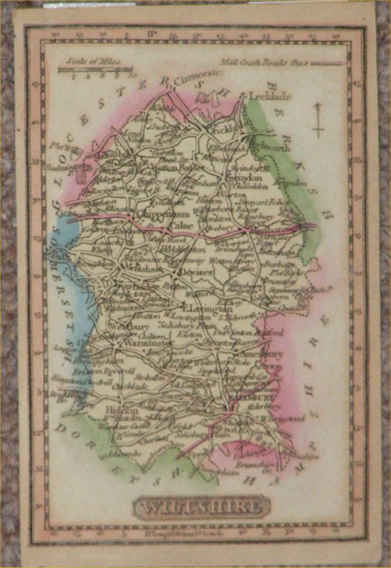 Map of Wiltshire - Reid
