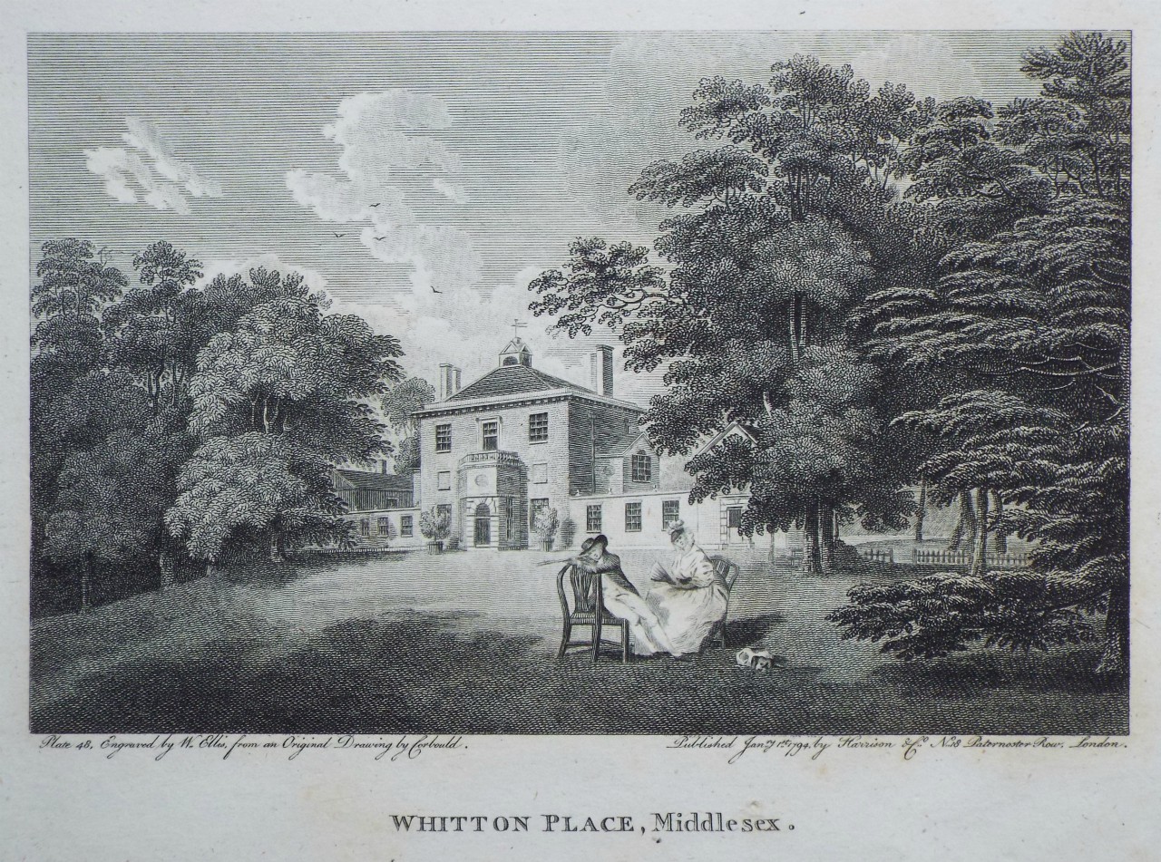 Print - Whitton Place, Middlesex. - Ellis