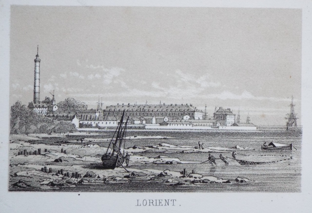 Lithograph - Lorient.
