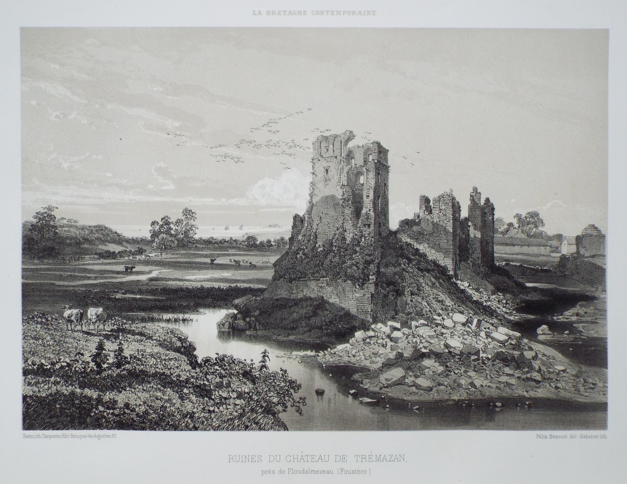 Lithograph -  (Finistere)