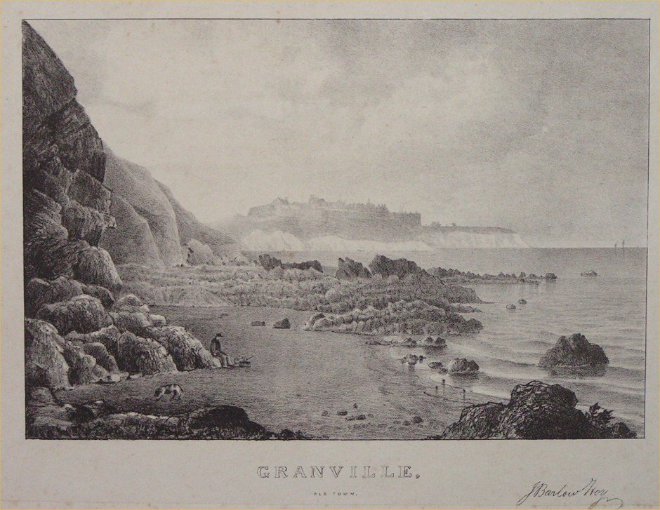 Lithograph - Granville, Old Town