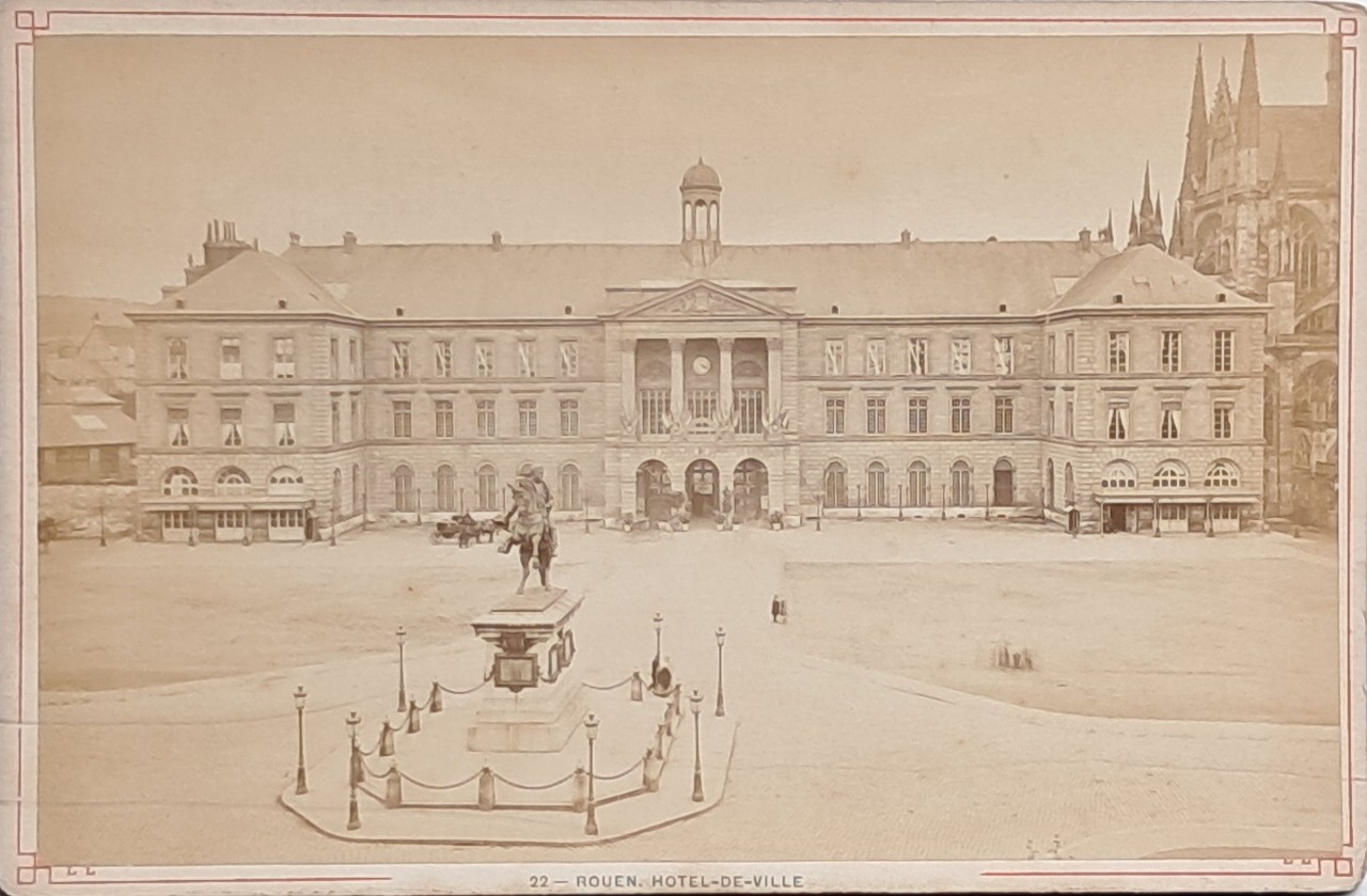Photograph - Rouen Hotel-de-Ville