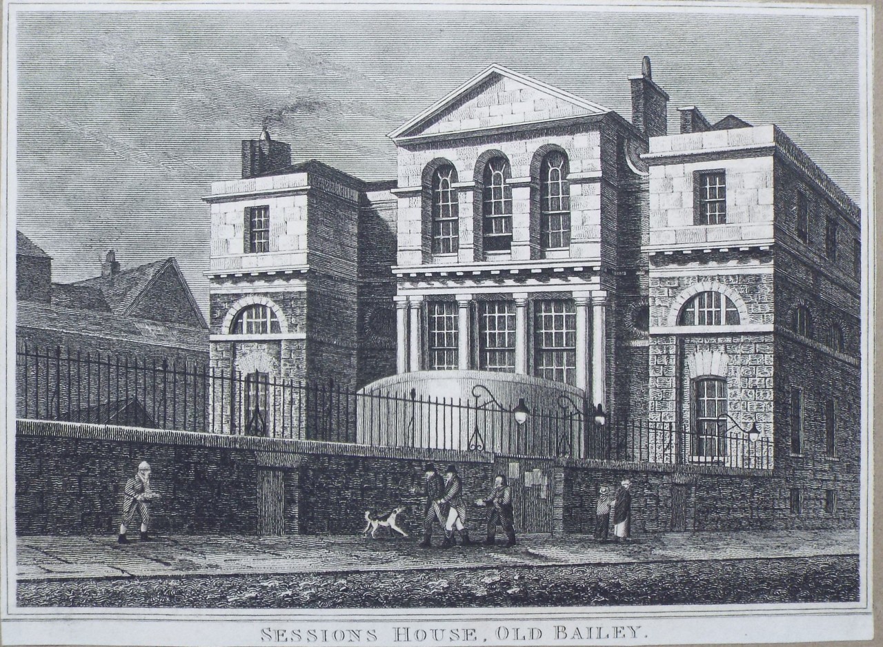 Print - Sessions House, Old Bailey.