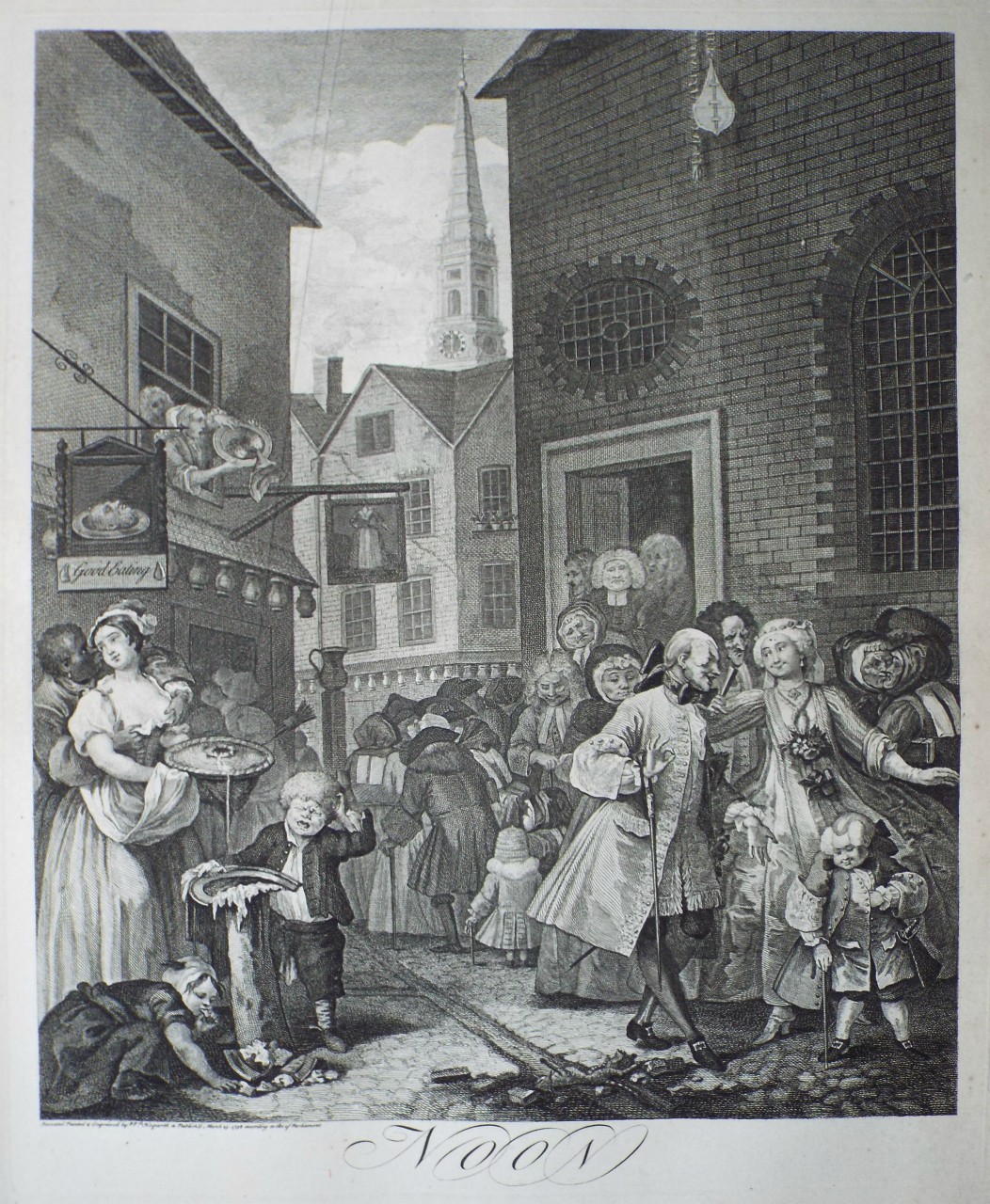 Print - Noon - Hogarth