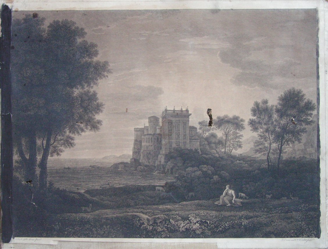 Print - The Enchanted Castle, from the Original Picture in the Collection of Nathaniel Chauncy, Esqr. - Vivares