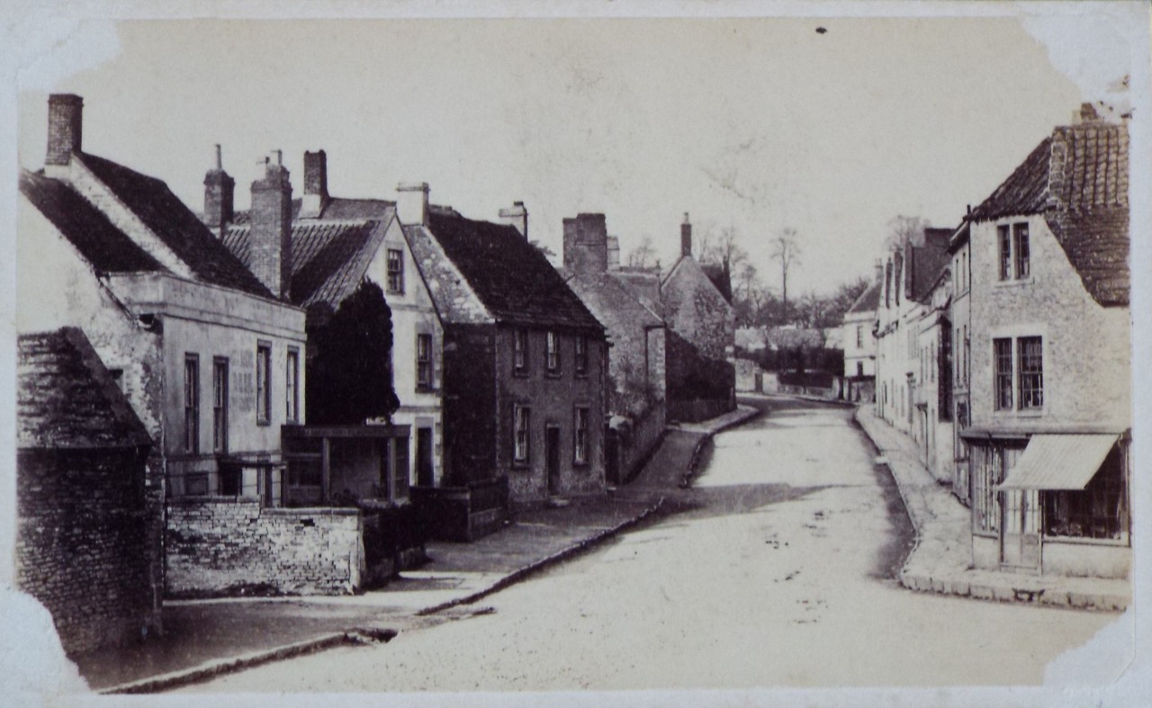 Photograph - Beckington. Bath Road looking N.
