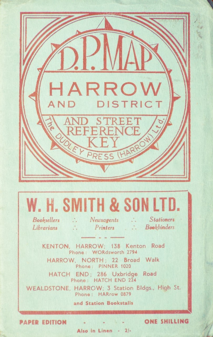 Map of Harrow - Harrow