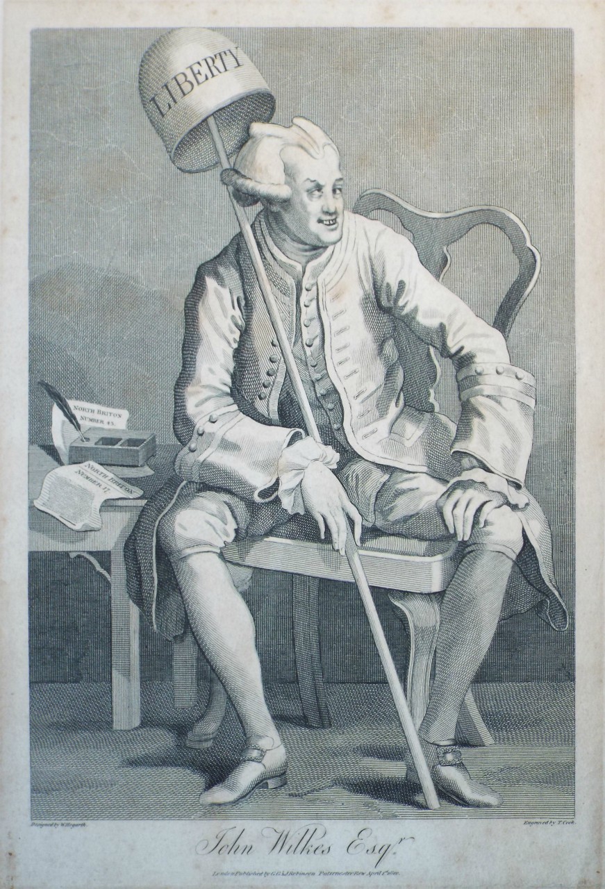 Print - John Wilkes Esqr. - Cook