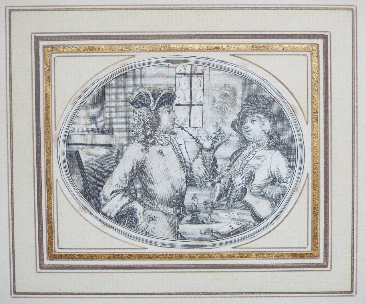 Print - Bibe Tabacum et Vinum Iucundum