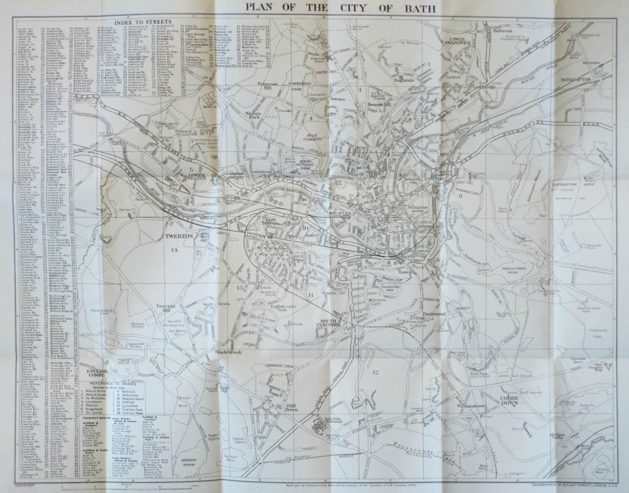 Map of Bath - Bath