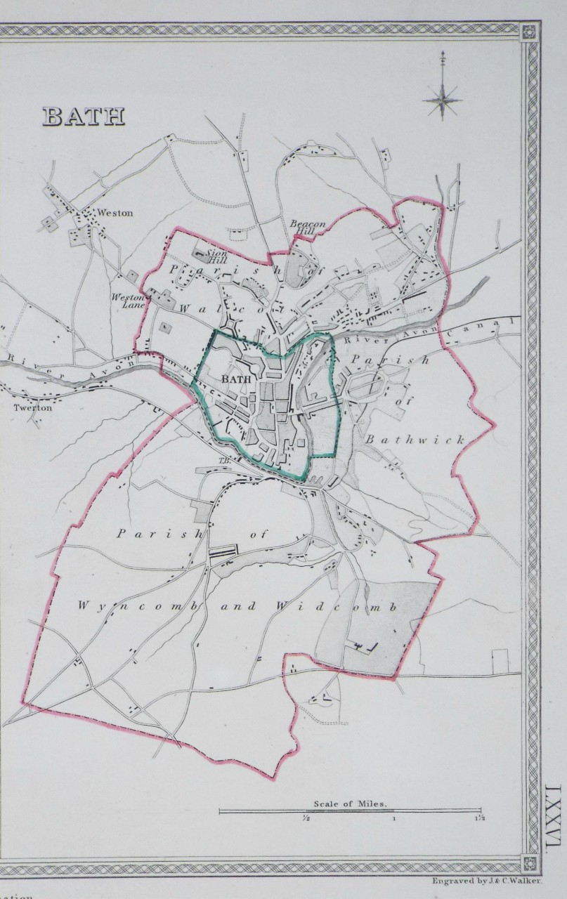 Map of Bath - Bath