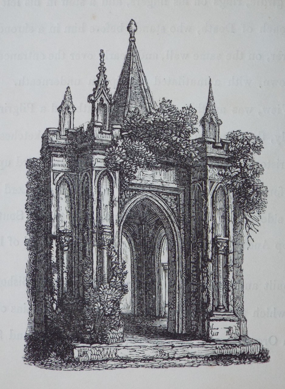 Wood - Cathedral Porch, in Mr. Wyndham's Garden