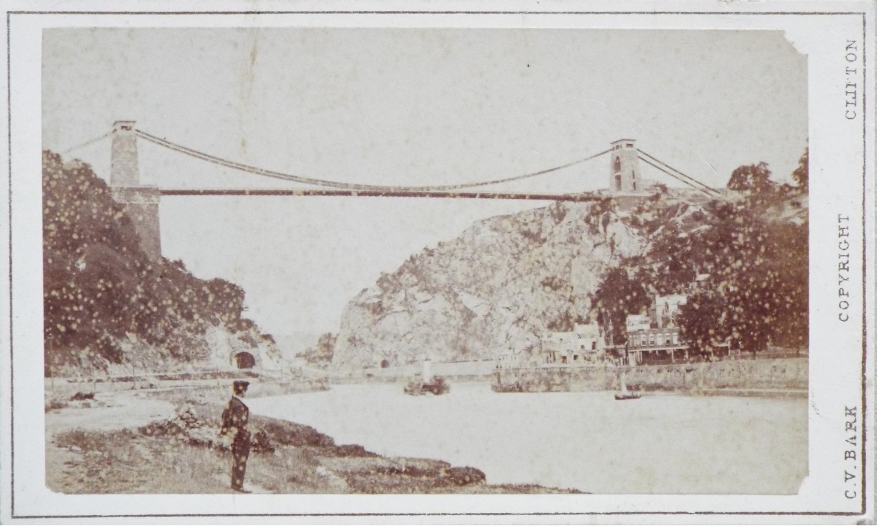 Photograph - Clifton, Bristol, from the Avon