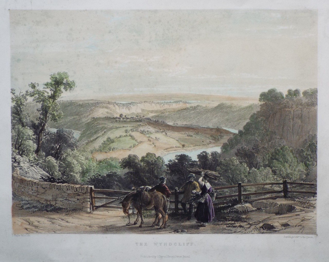 Lithograph - The Wyndcliff - Haghe