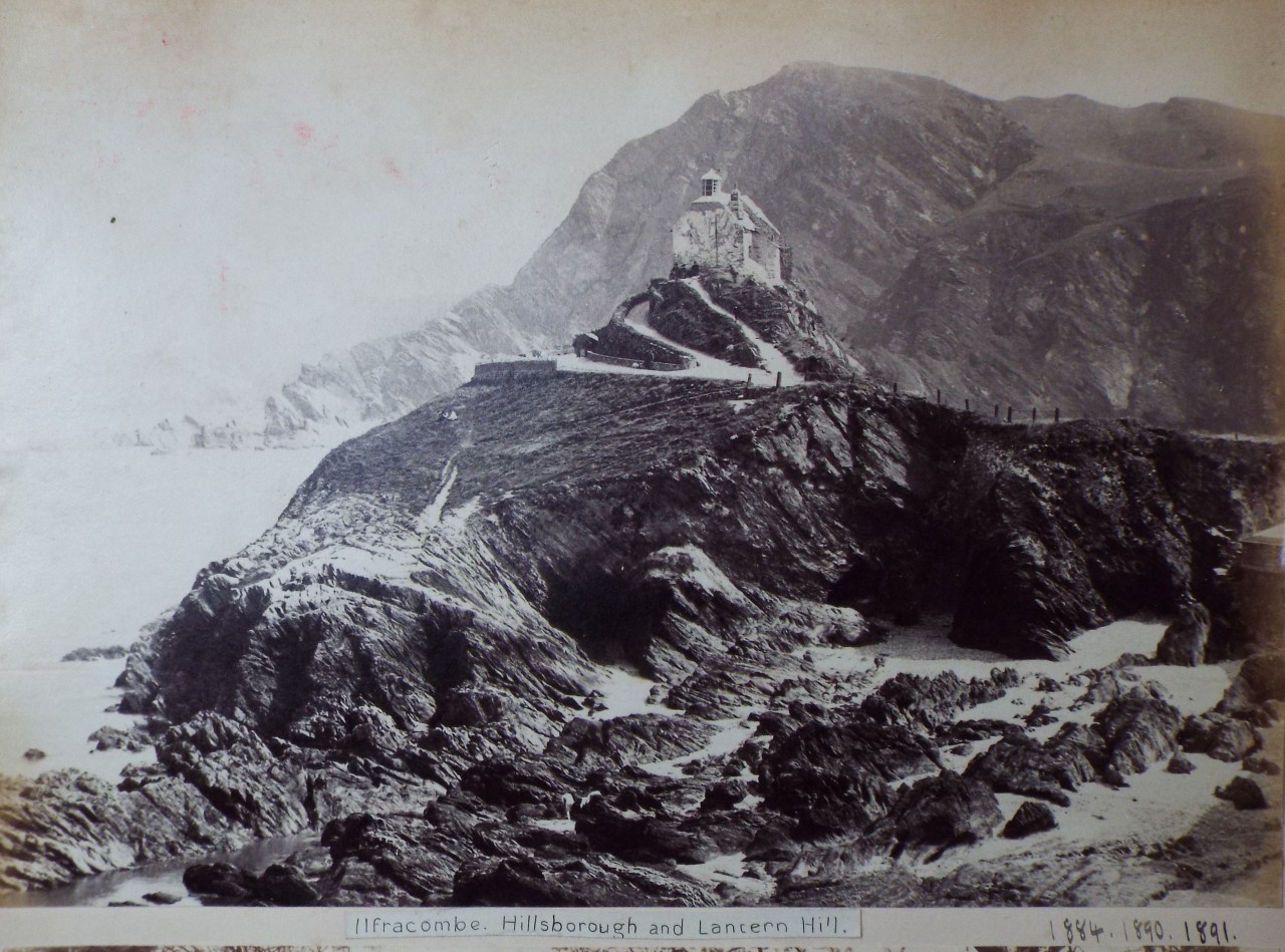 Photograph - Ilfracombe. Hillsborough and Lantern Hill.