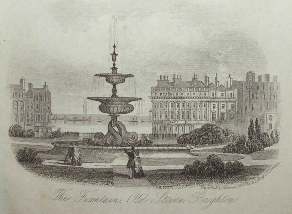 Steel Vignette - The Fountain, Old Steine, Brighton - Newman