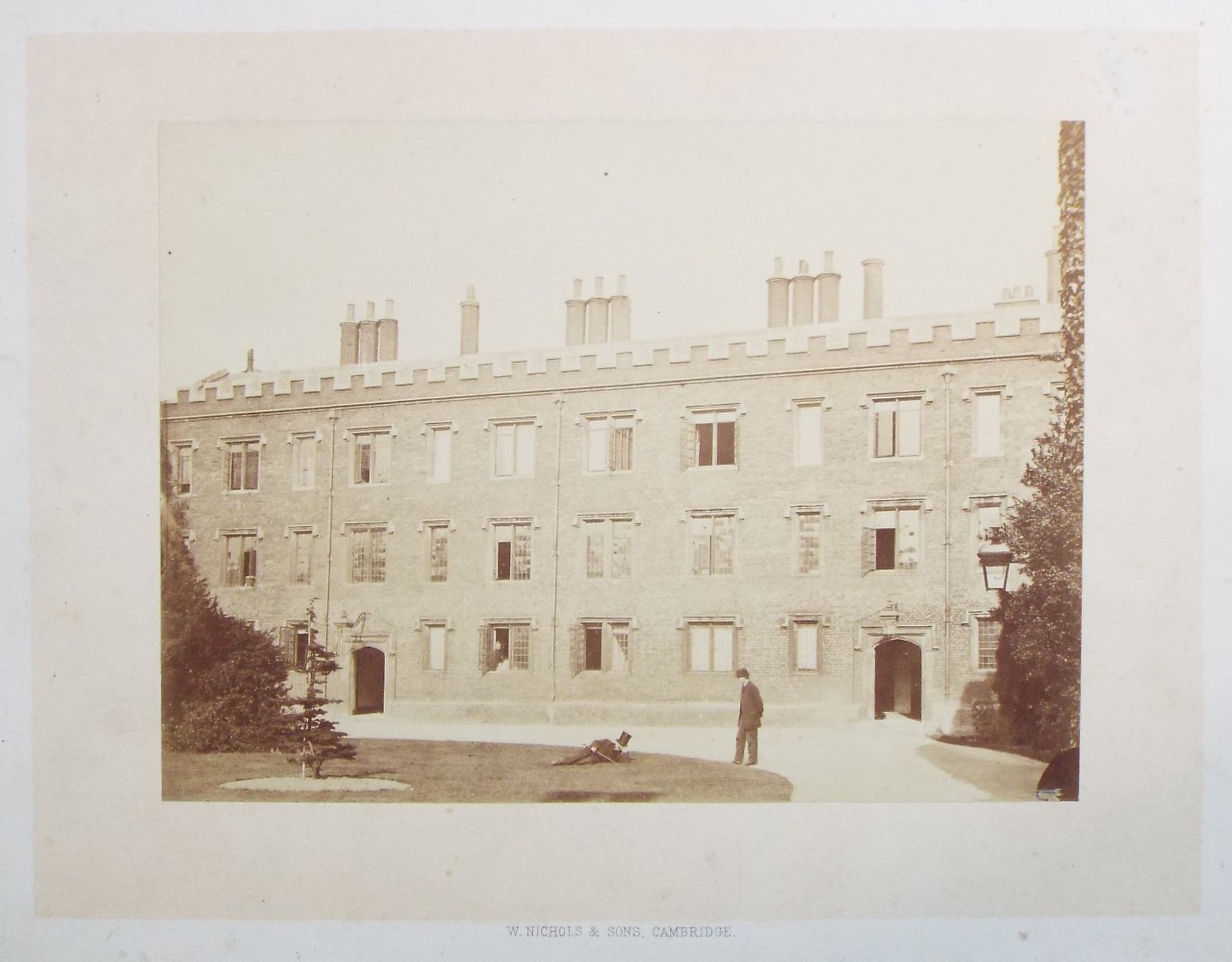 Photograph - Queens' College Walnut Tree Court
