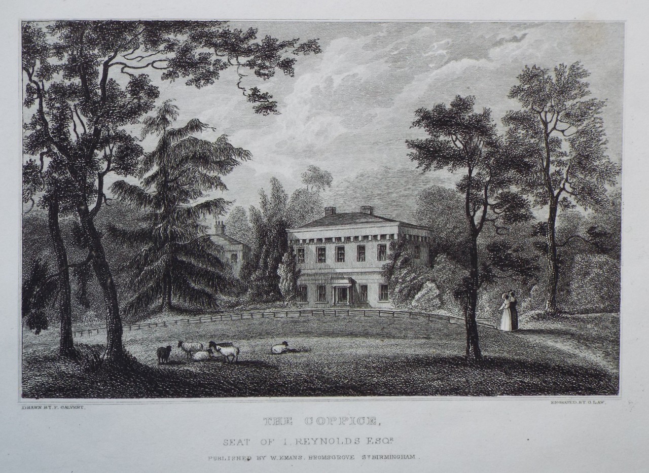 Print - The Coppice, Seat of I. Reynolds Esqr. - Law
