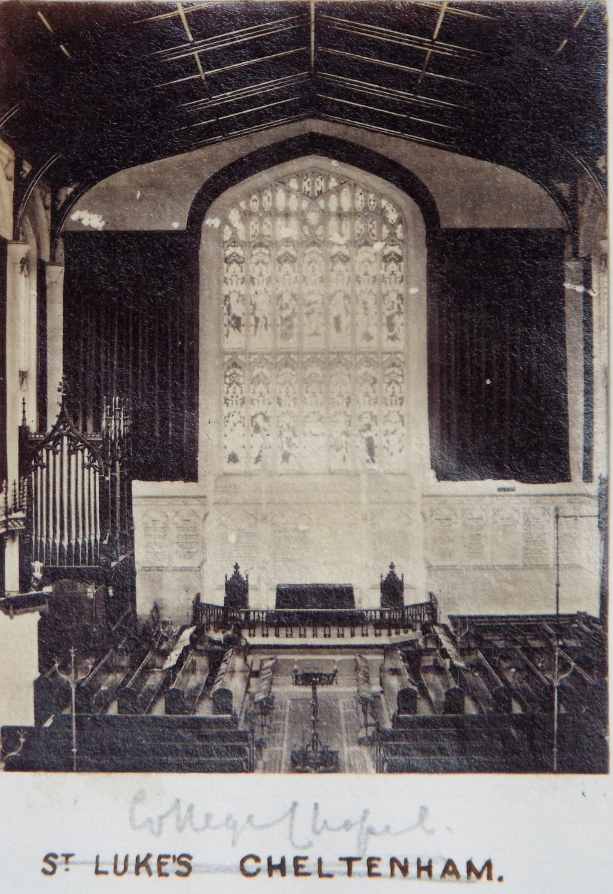 Photograph - Cheltenham College Chapel