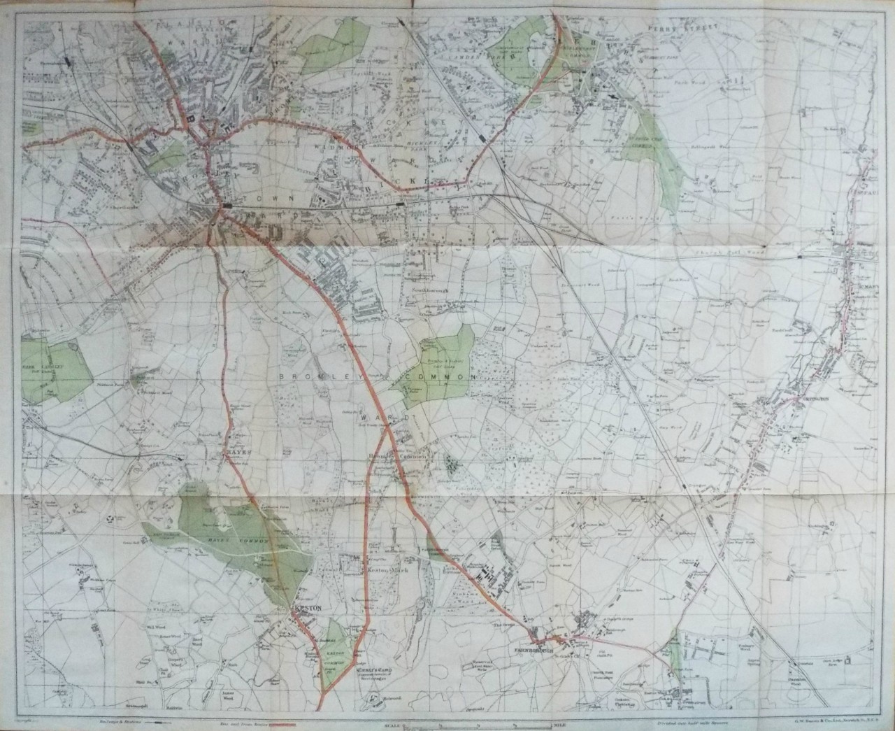 Map of Bromley - Bromley