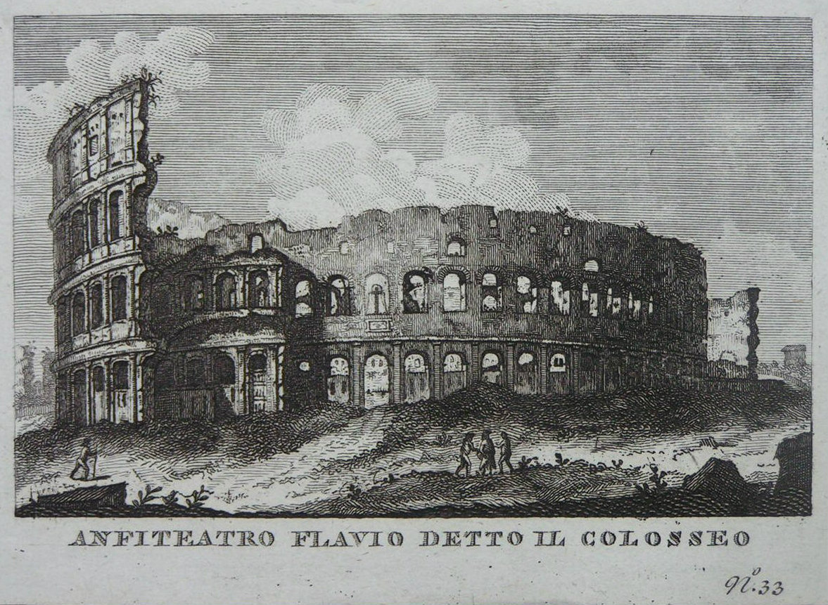 Print - Anfiteatro Flavio detto il Colosseo
