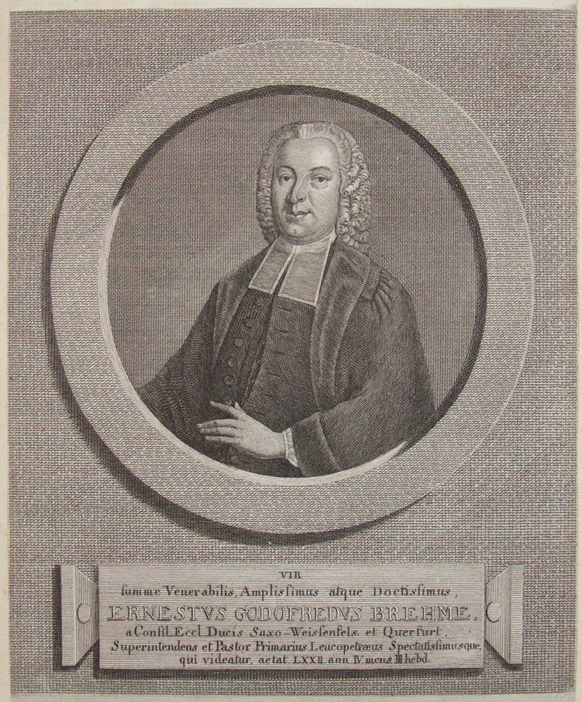 Print - Ernestus Godofredus Brehme