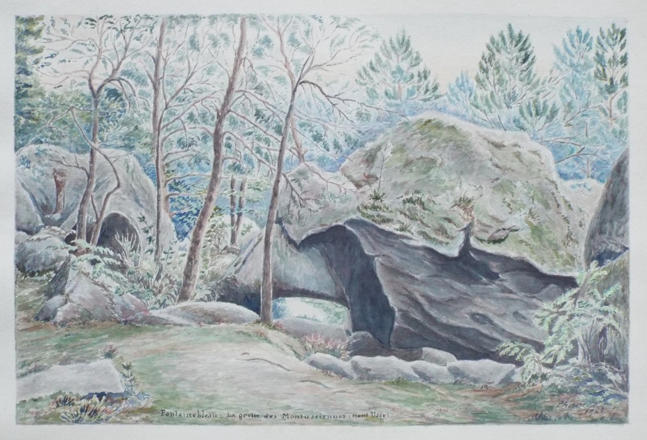 Watercolour - Fontainebleau