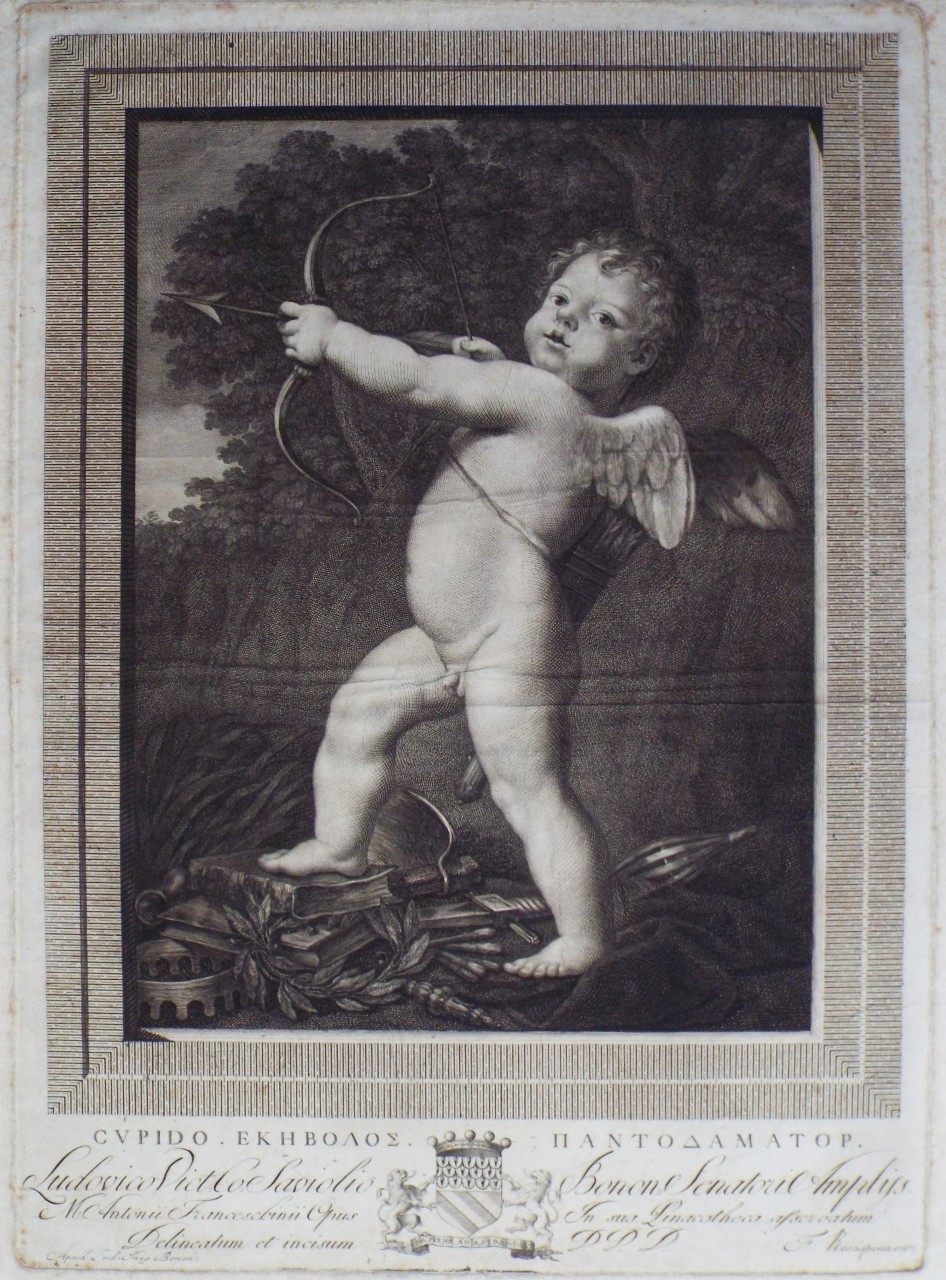 Print - Cupido Echebolos Pantodamator - Rosaspina