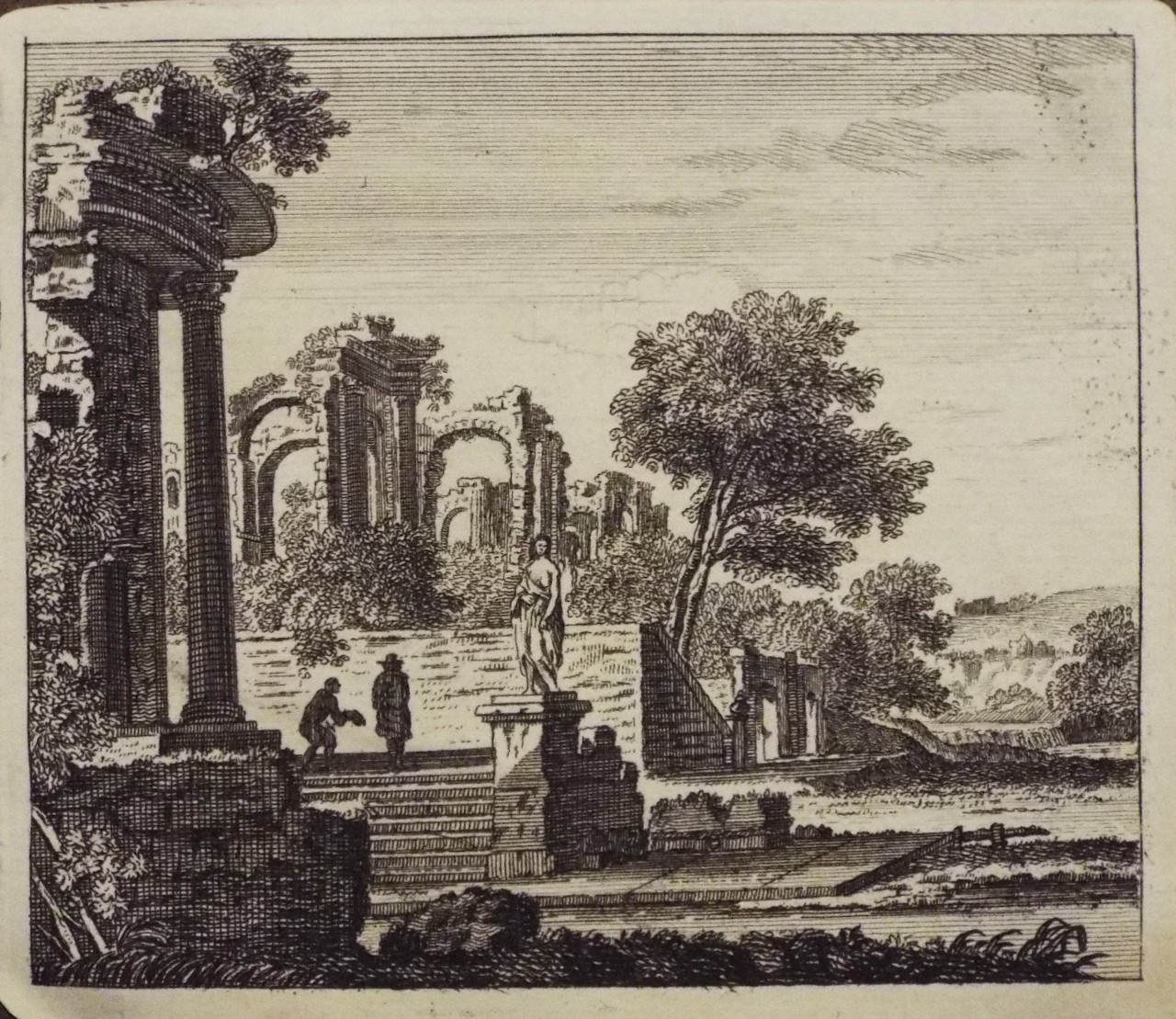Etching - Classical Ruins