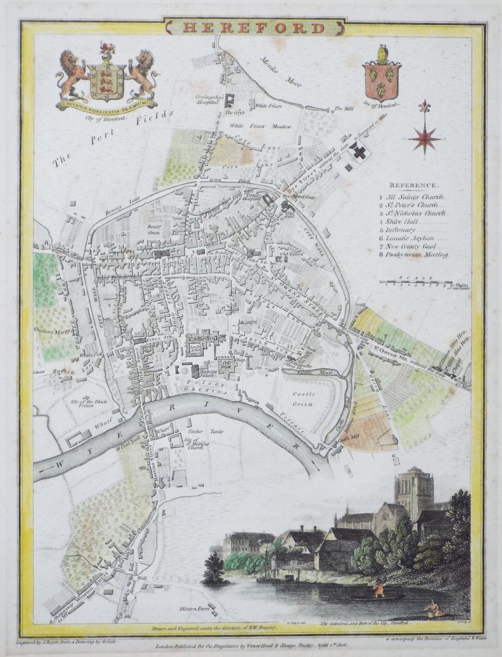 Map of Hereford - Hereford
