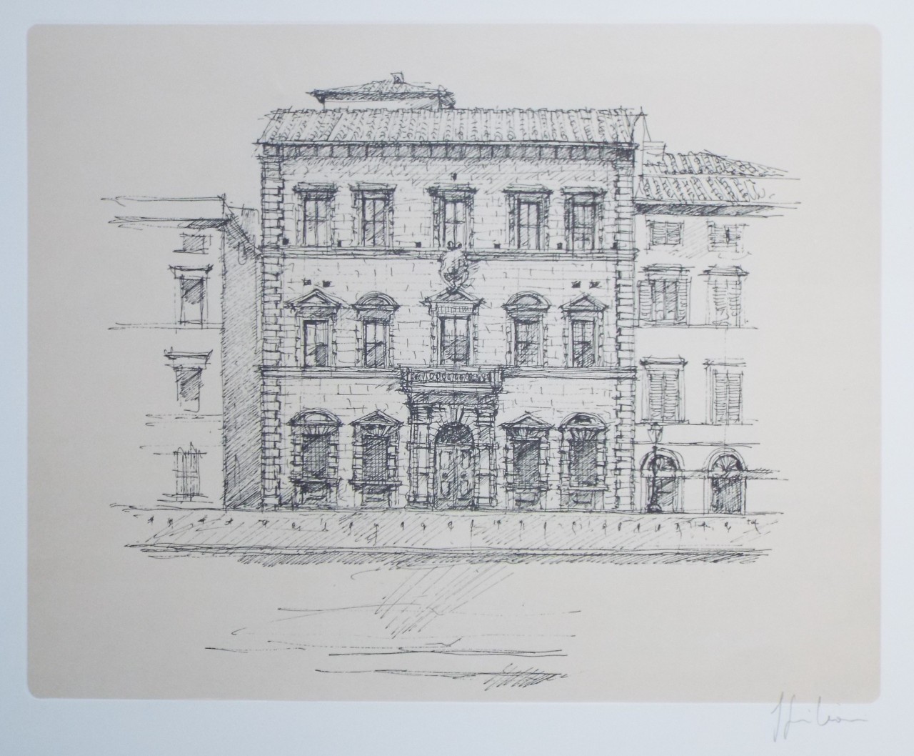 Photolithograph - Palazzo Alla Giornata