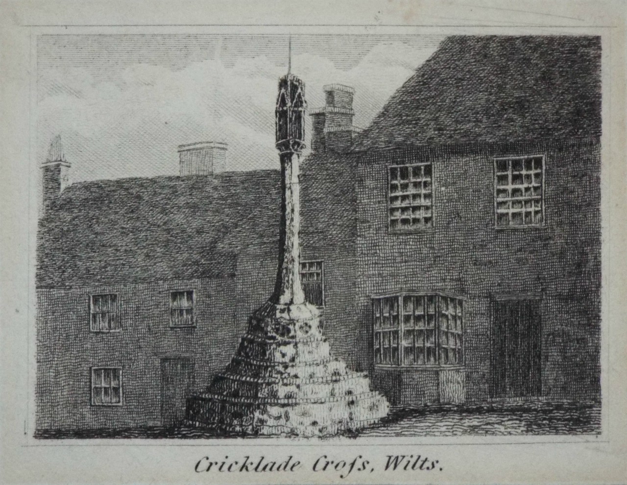 Print - Cricklade Cross, Wilts
