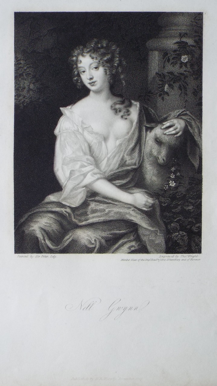 Stipple - Nell Gwynn. - Wright