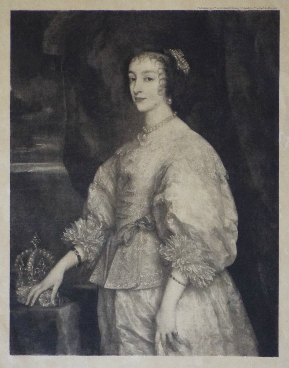 Lithograph - (Queen Henrietta Maria)