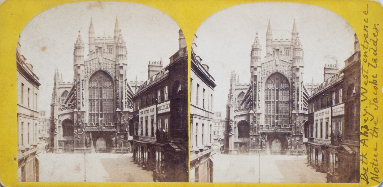Photograph - Bath Abbey West Front