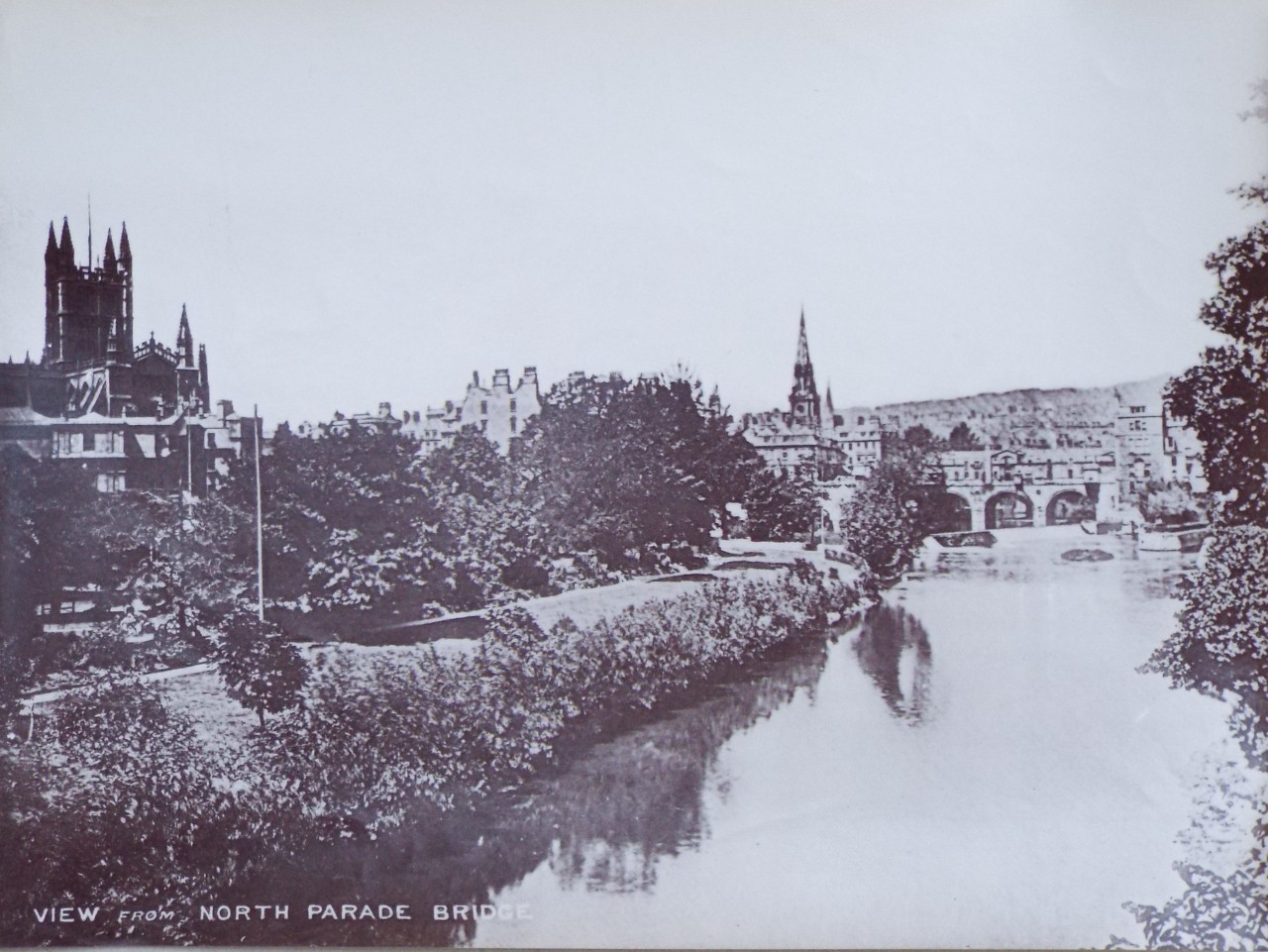 Photograph - View from North Parade Bridge