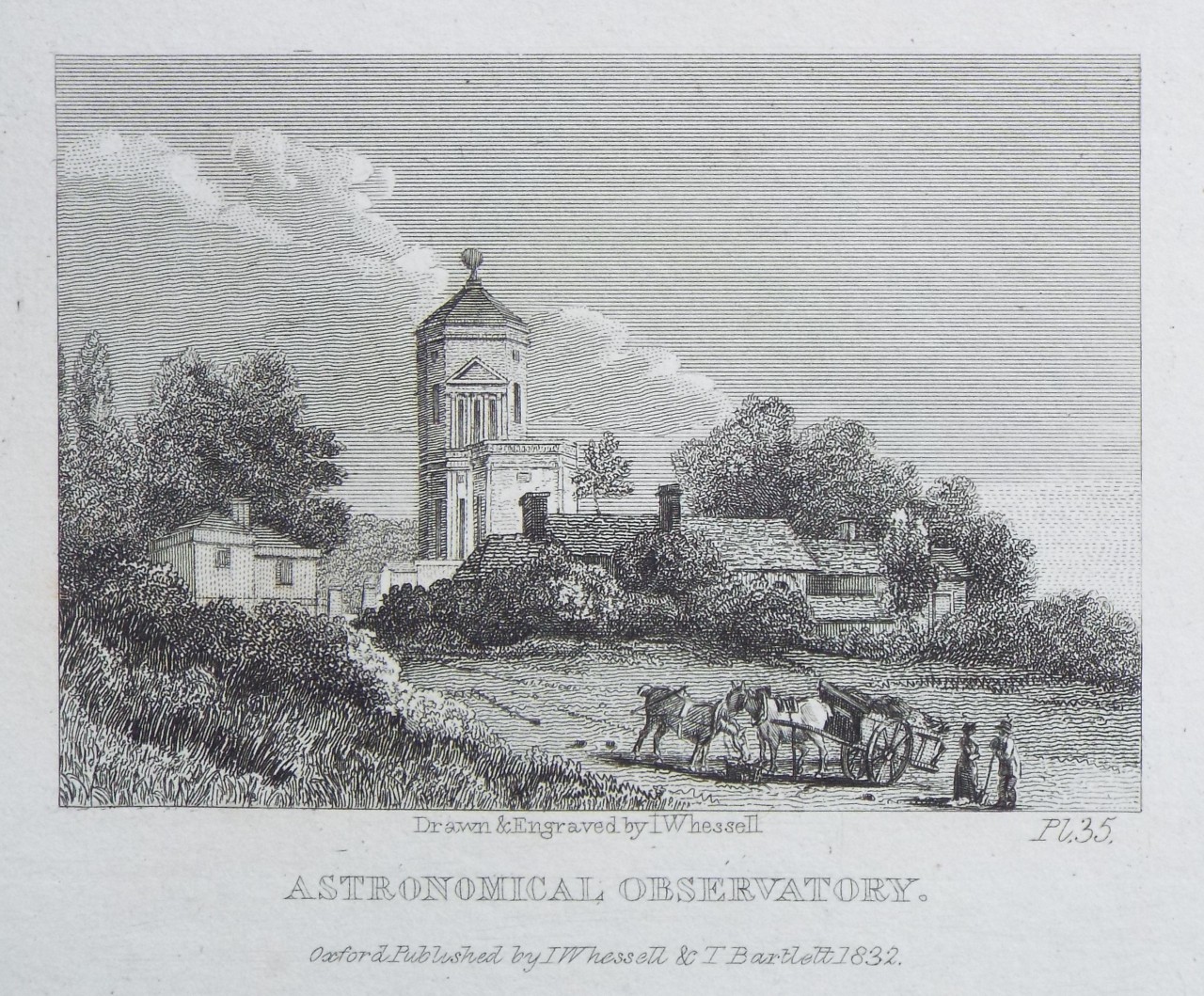 Print - Astronomical Observatory. - Whessell