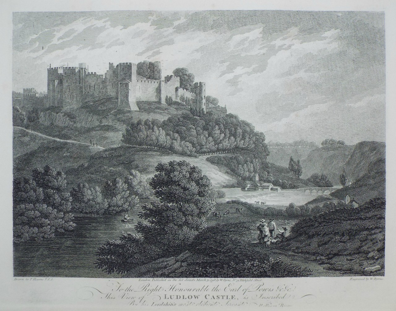 Print - Ludlow Castle - Byrne