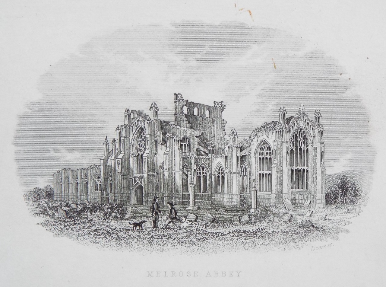 Steel Vignette - Melrose Abbey
