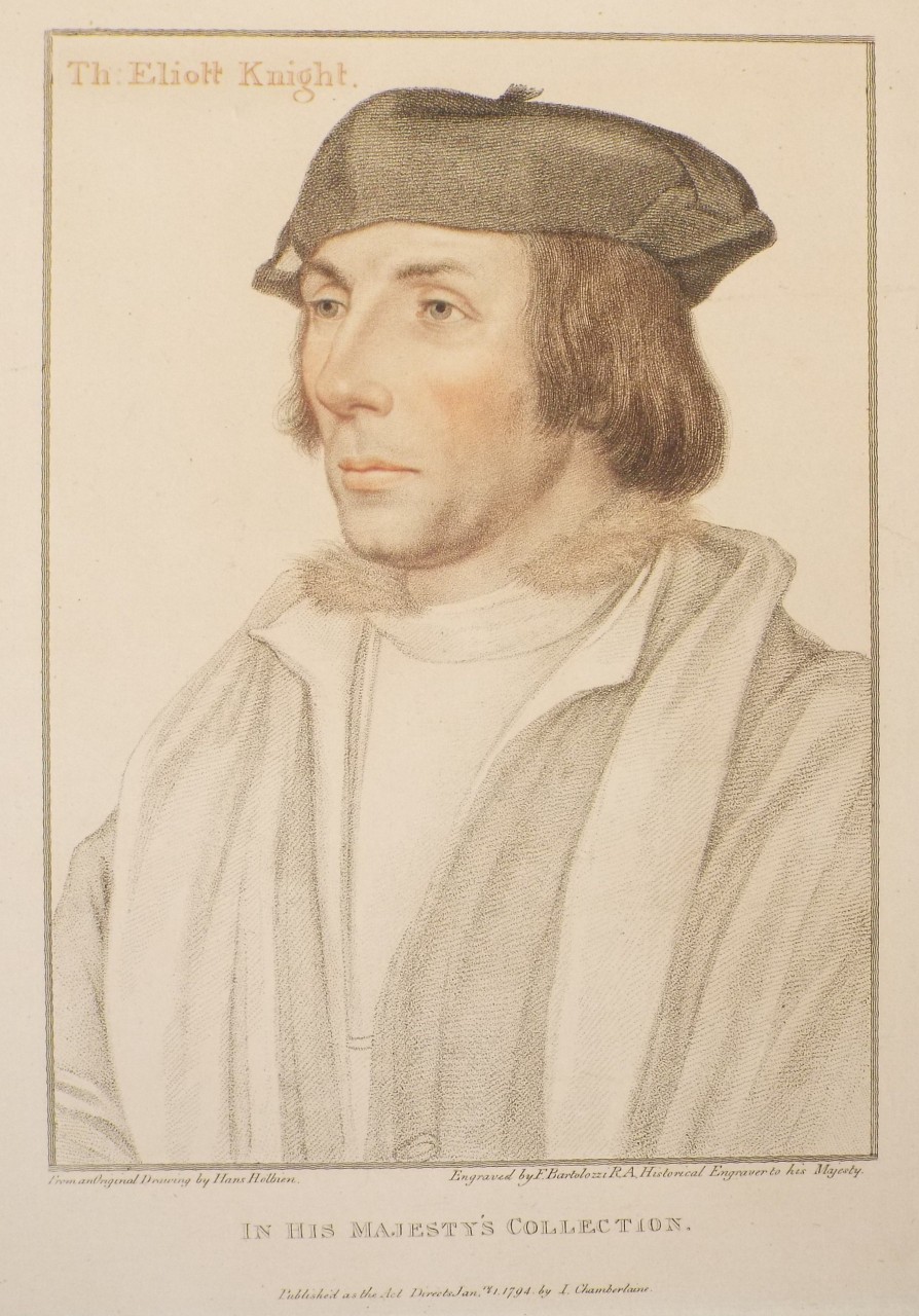 Stipple - Th. Eliott Knight - Bartolozzi