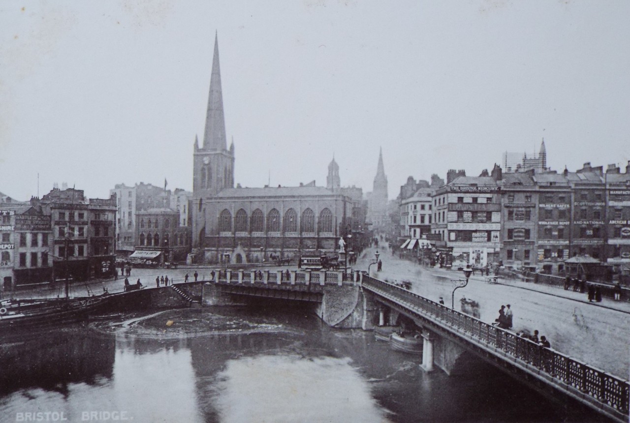 Photograph - Bristol Bridge.