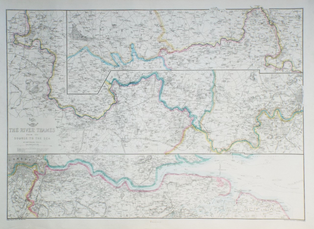 Map of River Thames