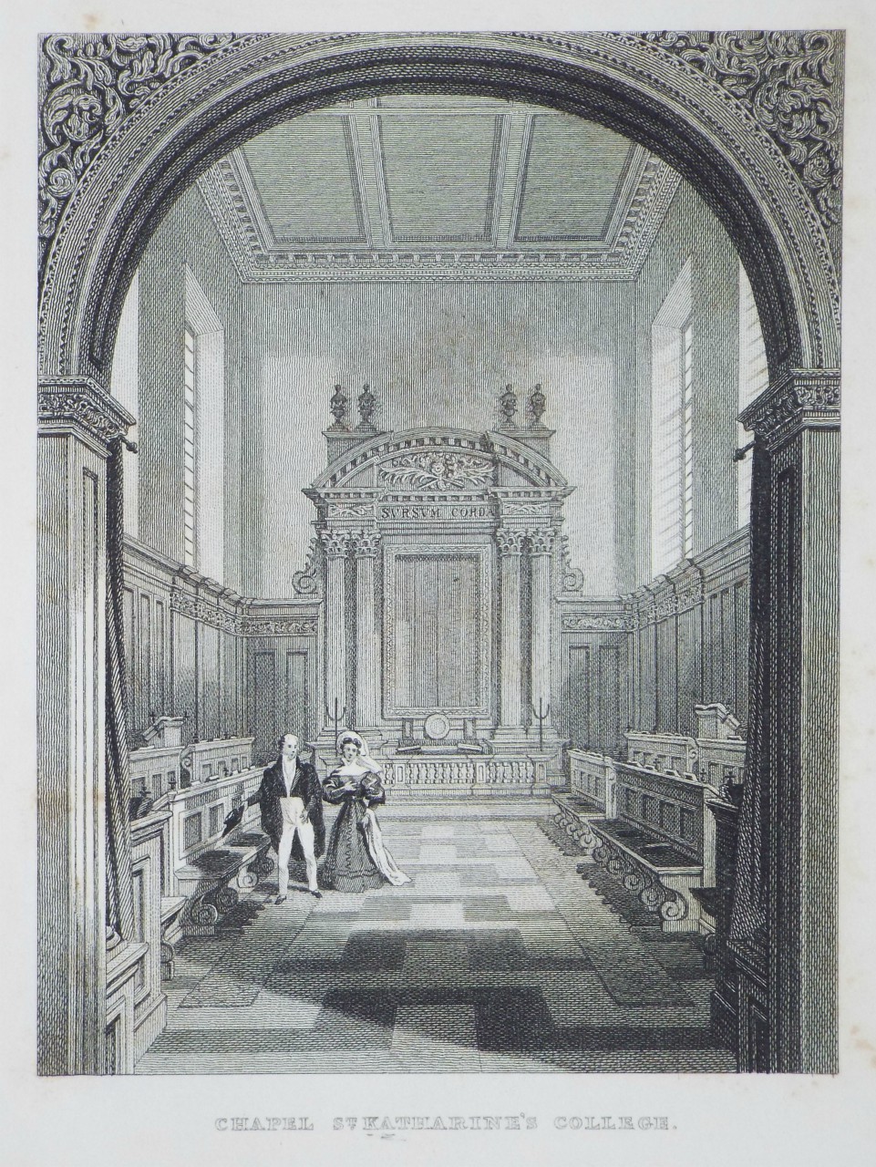 Print - Chapel St. Katharine's College.