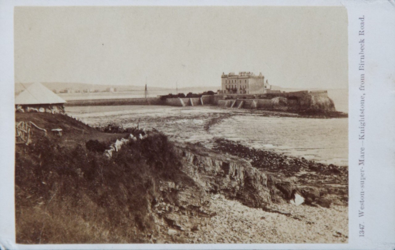 Photograph - Weston-super-Mare - Knightstone, from Birnbeck Road.